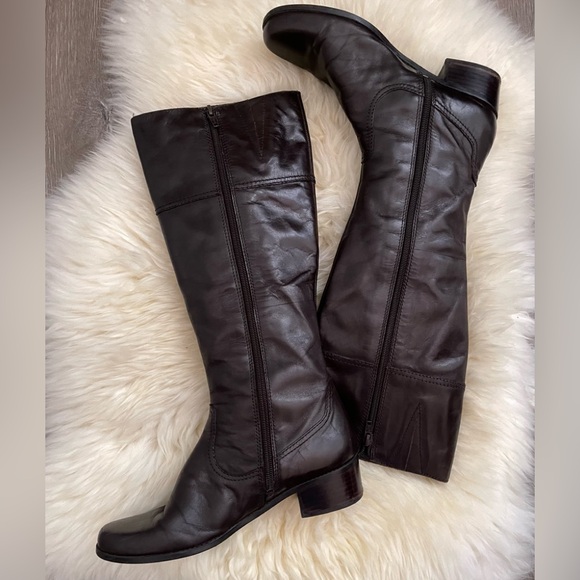 Bandolino Leather Riding Boots - Picture 6 of 11